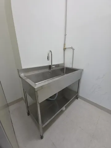 음식점싱크대제작 시공 완료 사진